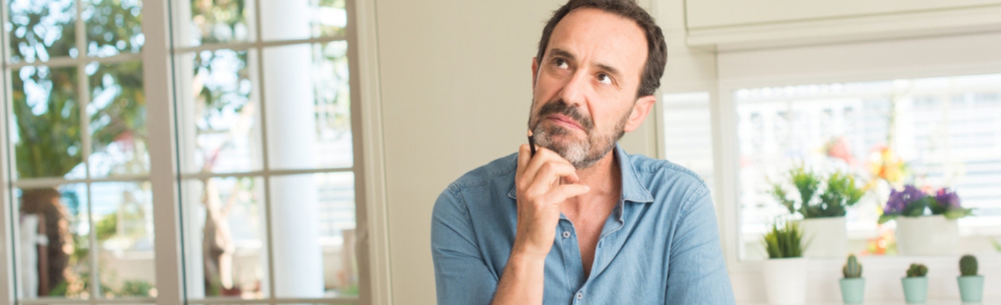 Man thinking